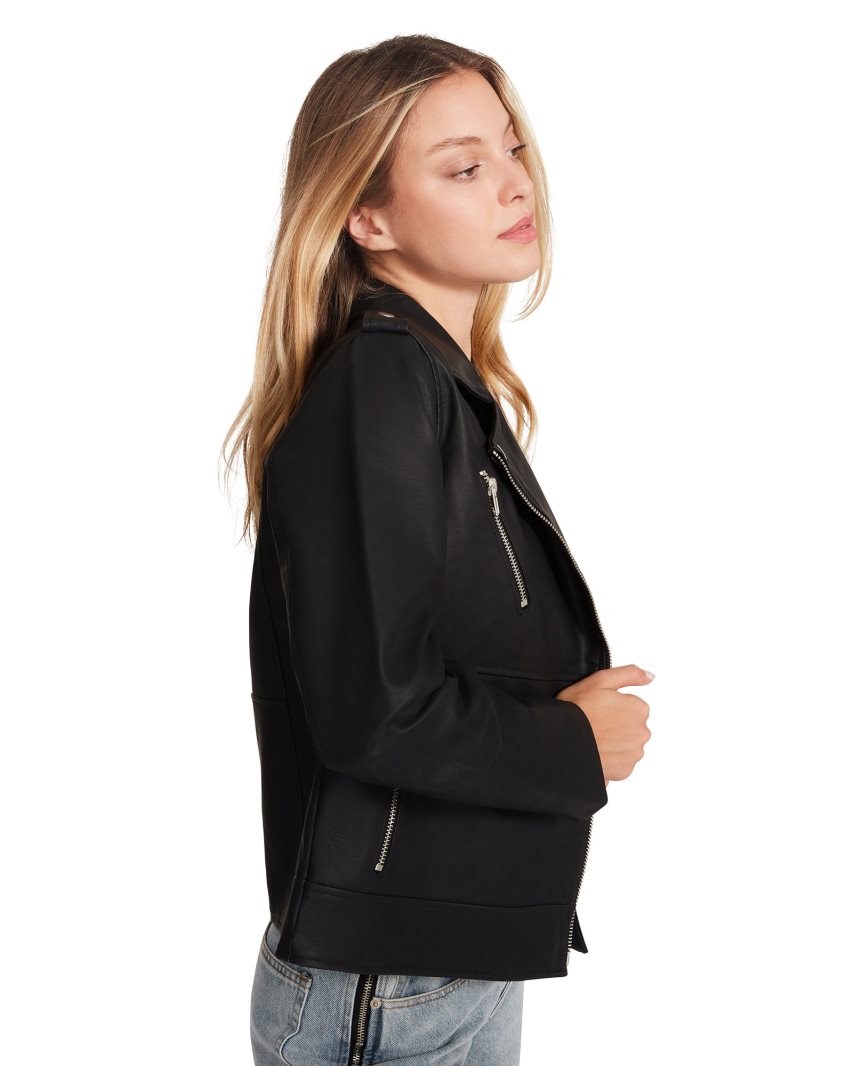 Chaquetas Steve Madden Julia Mujer Negras | ES GW3S89